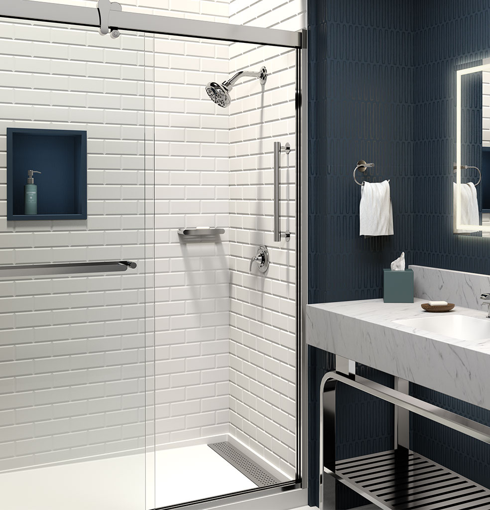 Bathroom with Grab Bars