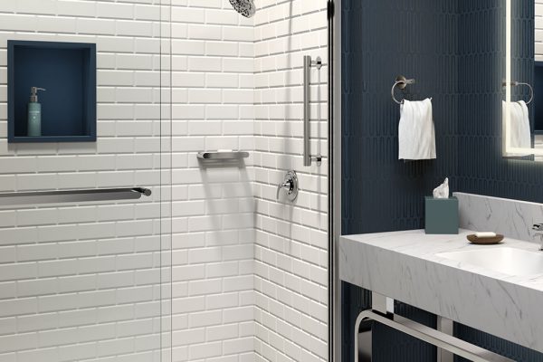 Bathroom with Grab Bars
